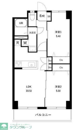 PARK MODERN つつじヶ丘の物件間取画像